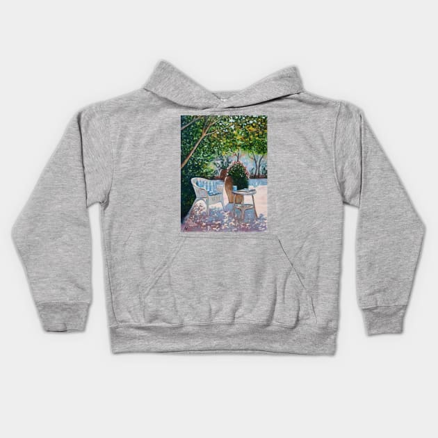 Sunny Afternoon Kids Hoodie by Gatoulart